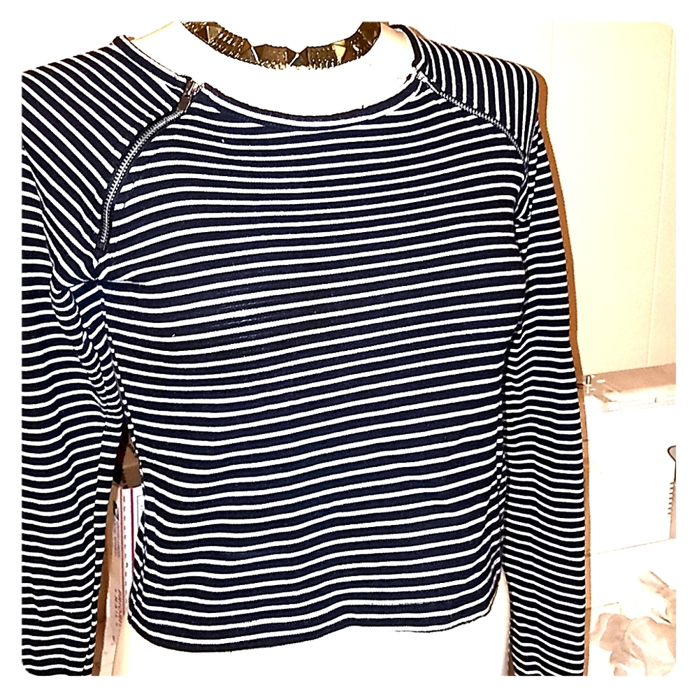Vintage guess crop top punk size M long sleeve